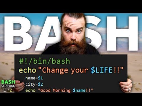 BASH scripting will change your life thumbnail