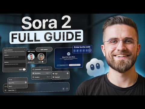 Sora 2 Full Tutorial: Mobile + Web Features Explained thumbnail