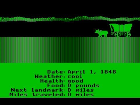 Coding Train Live: Riding the Oregon Trail 2 thumbnail
