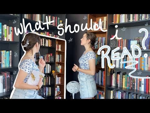 Plan with me : picking what to read in august & trying to read tons before uni thumbnail