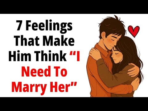 7 Feelings That Make Him Think “I Need To Marry Her” thumbnail