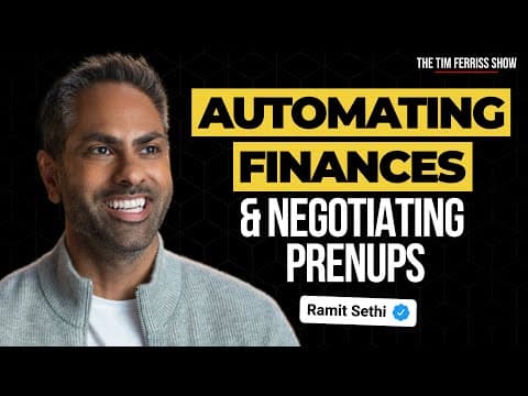 Ramit Sethi — Automating Finances, Negotiating Prenups, and More | The Tim Ferriss Show thumbnail