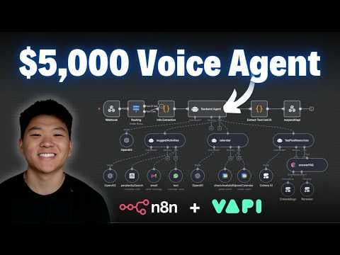 This Vapi + n8n Voice Agent Won $5,000 in Just 21 Days thumbnail