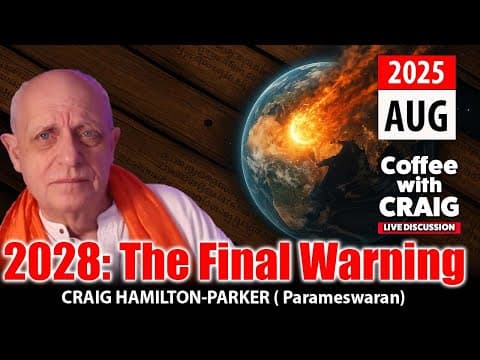 Naadi Prophecy 2028: War, Famine & the Next U.S. President | My Psychic Predictions ☕ thumbnail
