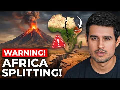 Ethiopia Volcano is a WARNING! | Africa is Splitting Up | Dhruv Rathee thumbnail