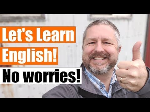 An English Lesson: What to say after someone says, "I'm sorry!" thumbnail