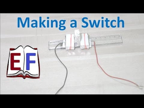 How to make an Electric Switch ? : School Science Project thumbnail