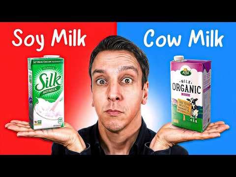 Dairy milk vs Soy milk | The Studies that Changed my Mind thumbnail