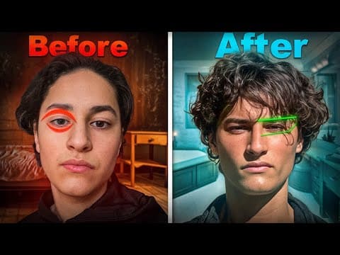 How To Get Rid Of Upper Eyelid Exposure (Hunter Eyes) thumbnail
