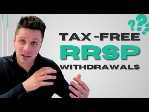 Withdraw RRSP Funds Tax-Free? Here’s How! thumbnail