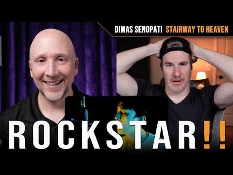Vocal Coach & Songwriter react to Dimas Senopati - Stairway to Heaven (Led Zeppelin cover) thumbnail