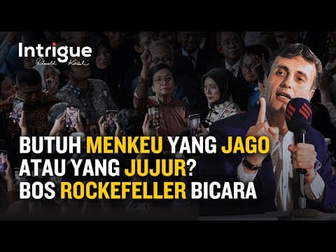Analisis Chairman Rockefeller: Pertumbuhan Ekonomi 5% Itu Bohong! Tak Ada Buktinya #IntrigueRK thumbnail
