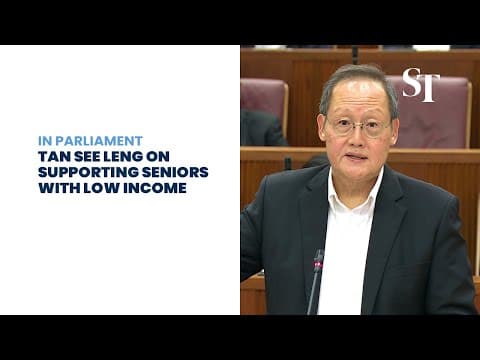 [FULL] Tan See Leng clarifies difference between Local Qualifying Salary and Silver Support Scheme thumbnail