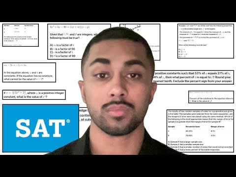 Hardest Questions on Last Week's SAT Math thumbnail
