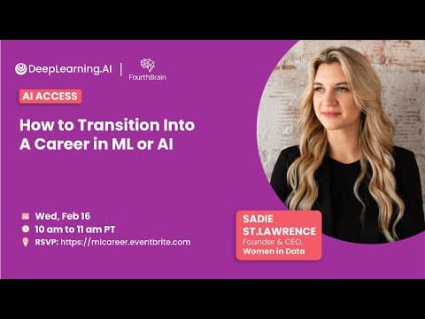 How to transition into a career in ML/AI thumbnail