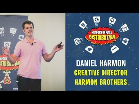 [WMD 2016] Harmon Brothers, Daniel Harmon "Create videos that don't just go viral, they drive sales" thumbnail