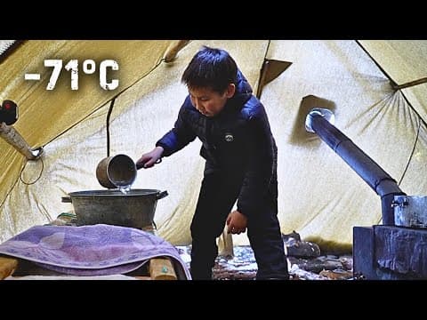 How Do People Live in a Tent and Shower at −71°C (−95°F)? Yakutia, Siberia thumbnail