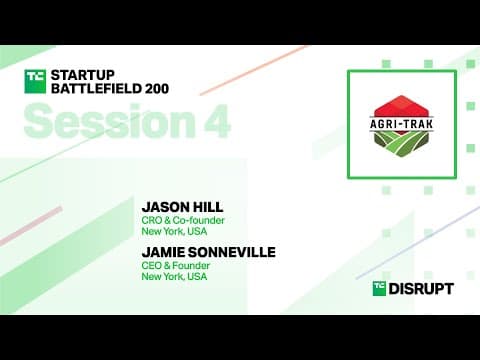 Agri-Trak Pitches at Startup Battlefield | TechCrunch Disrupt 2023 thumbnail