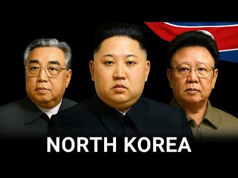 The Full Story of North Korea | 4K Documentary (Kim Il Sung - Kim Jong Un) History thumbnail