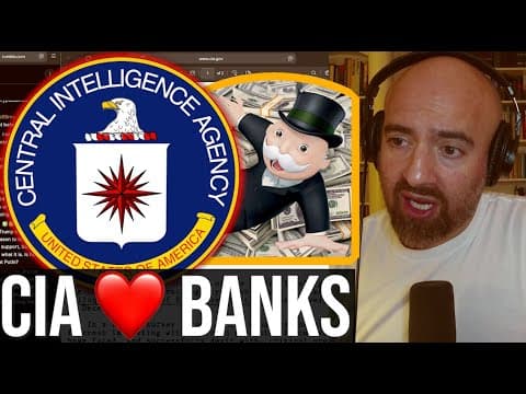 The CIA Meets With The Head Of Every Top American Bank thumbnail