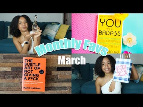 March Month Favorites: Dior Perfume, Book Haul and 4 Town + Skin care favorites! thumbnail