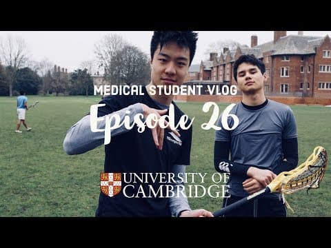 Lacrosse and A&E - Cambridge University medical student VLOG #26 thumbnail