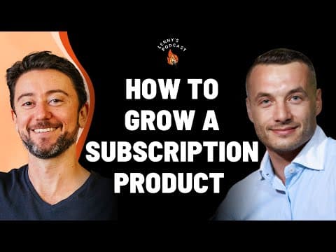 How to grow a subscription business | Yuriy Timen (Grammarly, Canva, Airtable) thumbnail