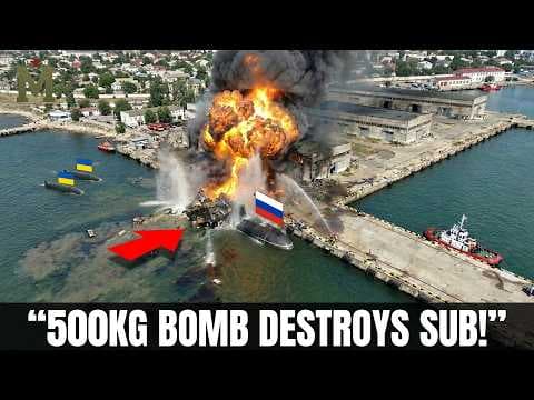 Ukraine Shuts Down Russia’s $30 Billion Port Line — Then a 500kg Bomb Meets a 3,000 Ton Submarine thumbnail