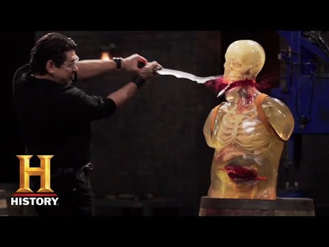 Forged in Fire: Ngombe Ngulu SLICES RIGHT THROUGH the Final Round (Season 4) | History thumbnail