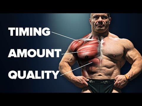 Naturals Don’t Need That Much Protein (NEW RECOMMENDATIONS!) thumbnail
