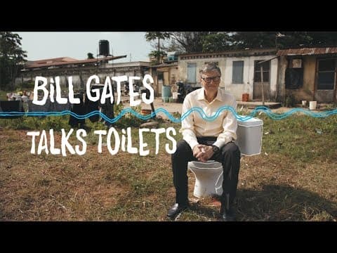 Bill Gates talks toilets thumbnail