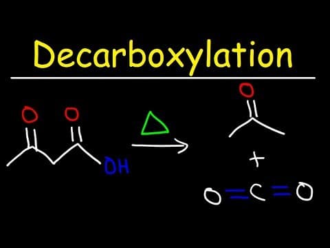 Decarboxylation Reaction Mechanism thumbnail