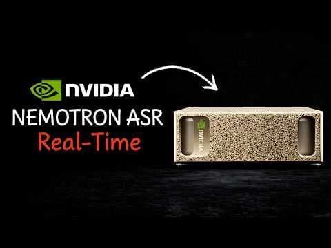 NVIDIA Nemotron ASR... The Whisper Killer? thumbnail