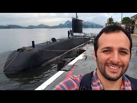 Andamos num SUBMARINO BRASILEIRO da MARINHA! #Boravê 🔵Manual do Mundo thumbnail