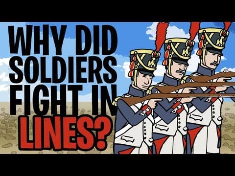 Why did Soldiers Fight in Lines? | Animated History (REMASTER IN DESCRIPTION) thumbnail