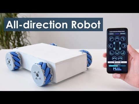 Arduino Mecanum Wheels Robot thumbnail