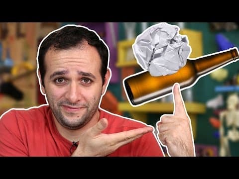 DESAFIO da bolinha na garrafa. 99% impossível, mas... thumbnail