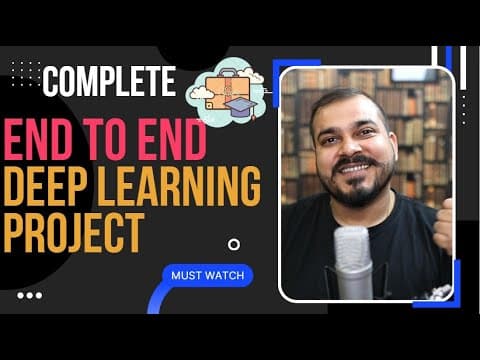Complete End to End Deep Learning Project With MLFLOW,DVC And Deployment thumbnail