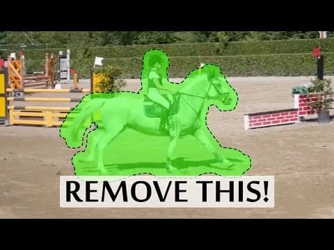 Remove This! ✂️ AI-Based Video Completion is Amazing! thumbnail