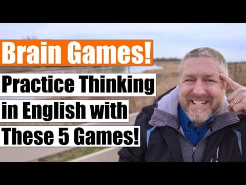 5 Brain Games to Help You Learn to Think in English! thumbnail