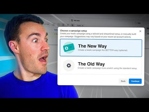 The NEW WAY To Run Facebook Ads thumbnail