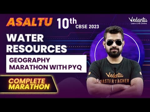 Water Resources Class 10 Geography CBSE 2023 Marathon with PYQ | Shimon Sir | V Master Tamil thumbnail