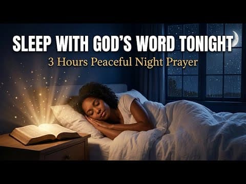 Encouraging Bible Verses To Fall Asleep | Beautiful Bedtime Sleep Prayers thumbnail