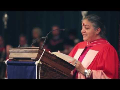 University of Toronto: Dr Vandana Shiva, Convocation 2012 Honorary Degree recipient thumbnail