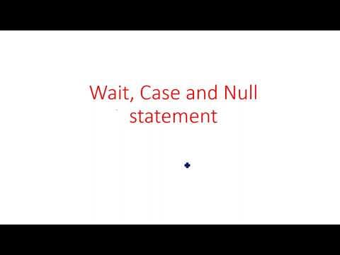 VHDL | Wait, case and Null statement | Digital Systems Design | Lec-31 thumbnail