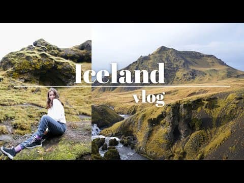 Iceland Travel Diary 2022 | waterfalls, glaciers, and... books thumbnail