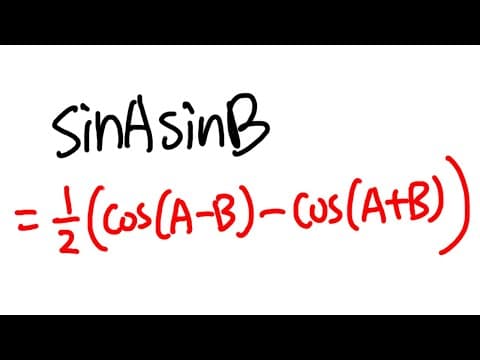 PROVE THIS, product-to-sum identity for sine, (bprp retro) thumbnail