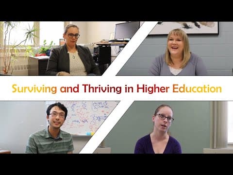 Applying, Interviewing, and Transitioning into an Academic Job (Part 2) thumbnail