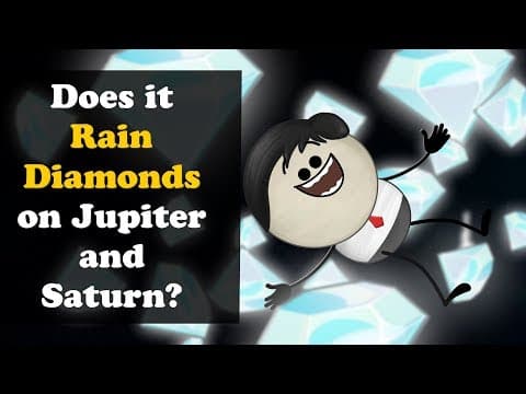 Does it Rain Diamonds on Jupiter and Saturn? + more videos | #aumsum #kids #education #children thumbnail