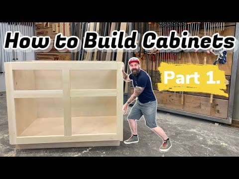Build Cabinets The Easy Way | How to Build Cabinets thumbnail